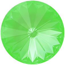 Риволи 1122 12 mm Crystal Electric Green Ignite