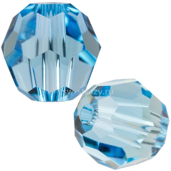Бусины 5000 10 mm Aquamarine