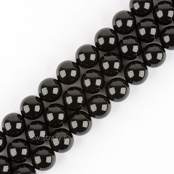 Жемчужины 5810 2 mm Crystal Mystic Black Pearl