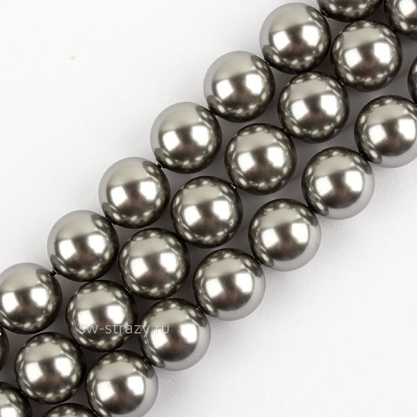 Жемчужины 5810 4 mm Crystal Grey Pearl