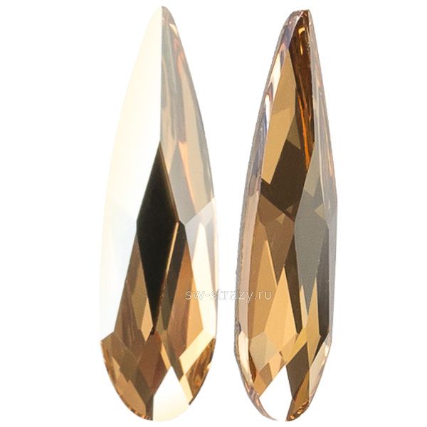 2304 14x3,9 mm Crystal Golden Shadow F