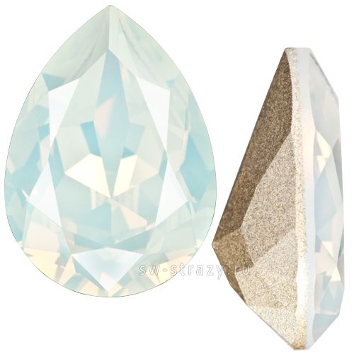 Кристаллы 4320 10x7 mm White Opal