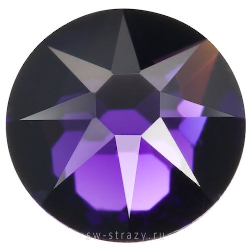 Стразы горячей фиксации 2078 ss 12 Purple Velvet HF