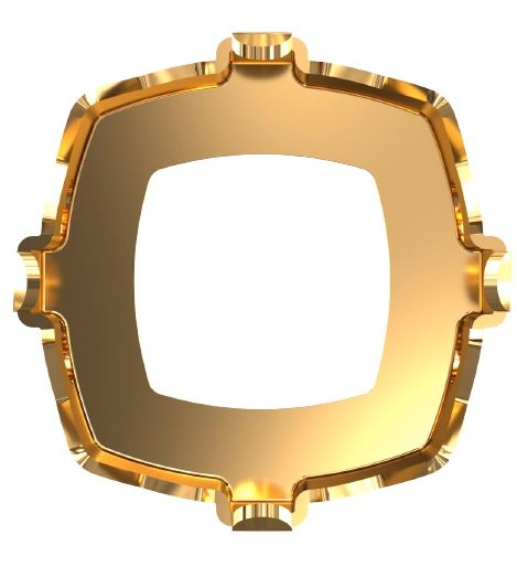 4460/S 18 mm Light Gold Plating