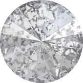 Риволи 1122 12 mm Crystal Silver Patina F