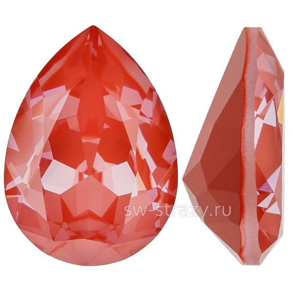 Кристаллы 4320 18x13 mm Crystal Maroon Ignite