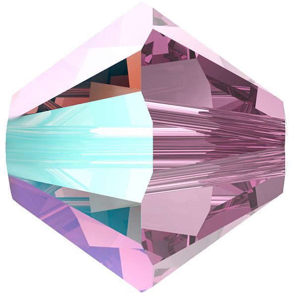 Бусины 5328 6 mm Light Amethyst Shimmer