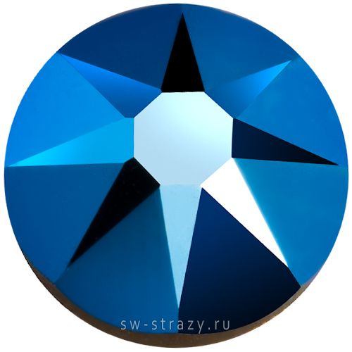 Стразы горячей фиксации 2000 ss 3 Crystal Metallic Blue HF
