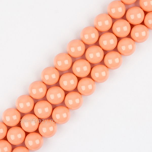 Жемчужины 5810 8 mm Crystal Pink Coral Pearl