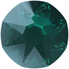 Стразы горячей фиксации 2078 ss 16 Emerald Nightfall HF