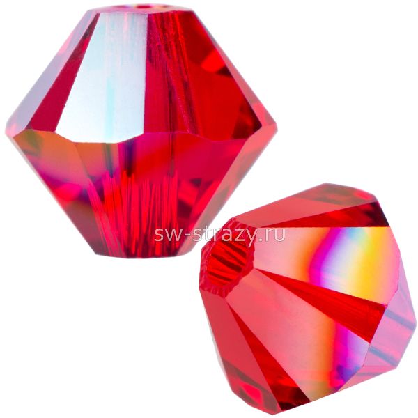 Бусины 5328 4 mm Light Siam Shimmer