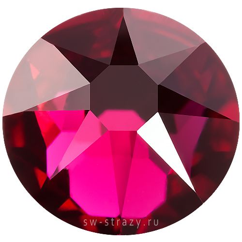 Стразы горячей фиксации 2078 ss 34 Ruby HF