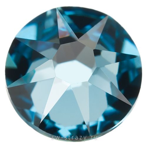 Стразы горячей фиксации 2078 ss 34 Aquamarine HF