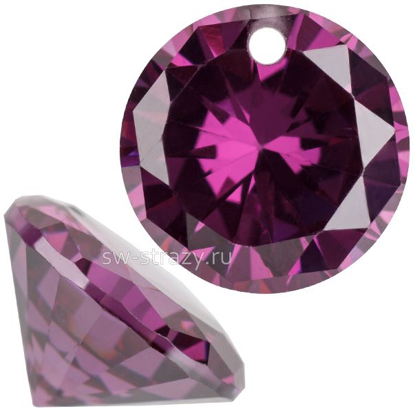 Подвеска циркон 4 мм Amethyst