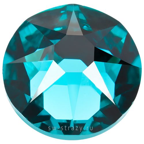 Стразы горячей фиксации 2078 ss 30 Blue Zircon HF