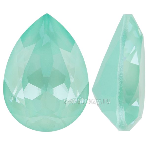 Кристаллы 4320 18x13 mm Crystal Soft Mint Ignite