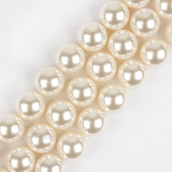 Жемчужины 5810 6 mm Crystal White Pearl