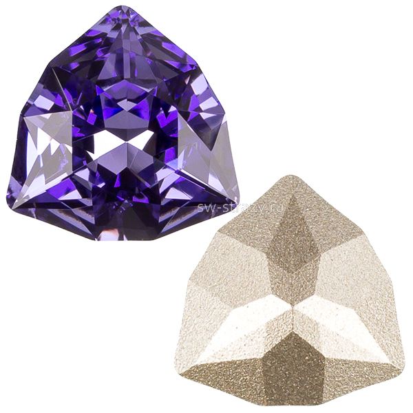 Кристаллы 4706 12 mm Tanzanite