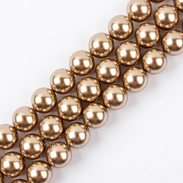 Жемчужины 5810 2 mm Crystal Bronze Pearl
