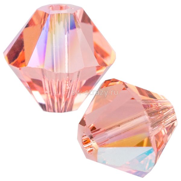 Бусины 5328 3 mm Rose Peach Shimmer