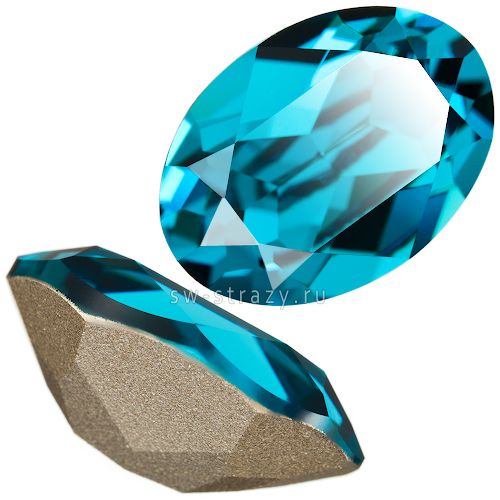 Кристаллы 4120 14x10 mm Indicolite