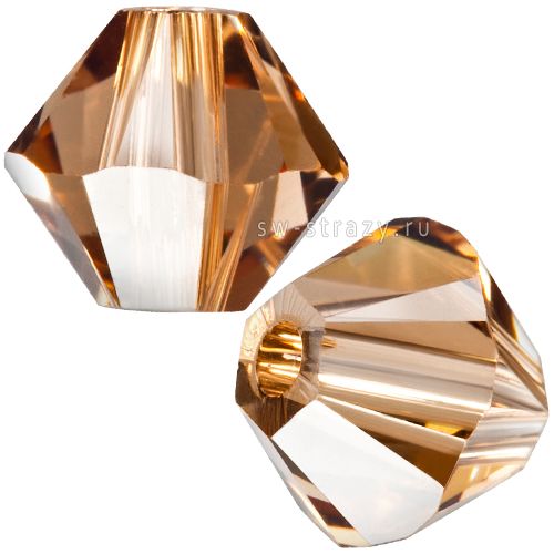 Бусины 5328 4 mm Light Smoked Topaz