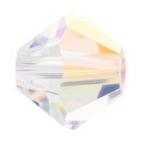 P Rondelle Bead 5328 4 mm crystal AB