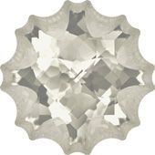 Кристаллы 4195 18 mm Crystal Silver Shade