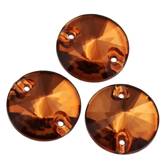 3130 10 mm Light Smoked Topaz K9