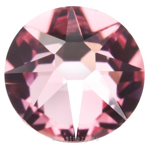 Стразы горячей фиксации 2078 ss 34 Light Rose HF