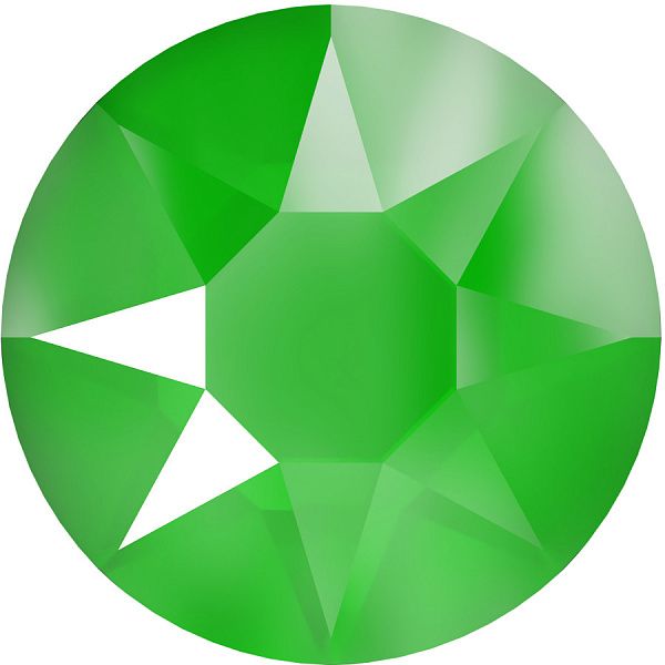 Стразы горячей фиксации 2078 ss 16 Crystal Electric Green HFT HF